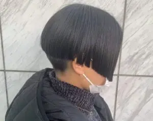 渡名喜風南 髪型