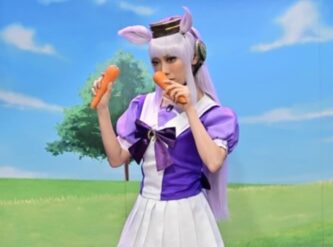 衝撃 高城れにのウマ娘ゴルシコスプレがかわいい ぐるナイ